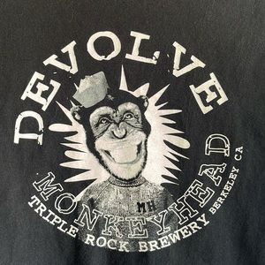 Triple rock brewery, Berkeley, California. Black, Small graphic T-shirt.